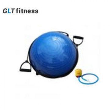 BOSU (Босу полусфера) с эспандерами и насосом GLT Fitness
