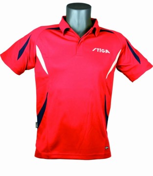 Теннисная рубашка Stiga Style (красный)